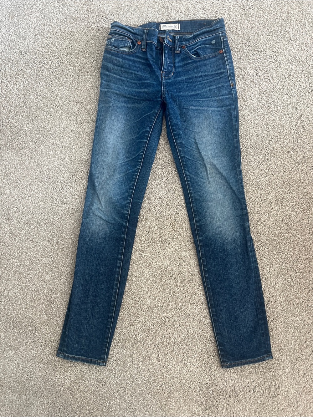 Madewell Dark Wash Women’s Skinny Skinny Jeans
